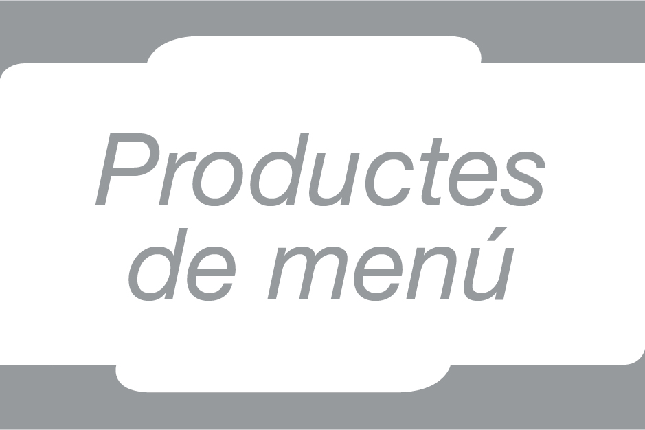 Productes de Menú